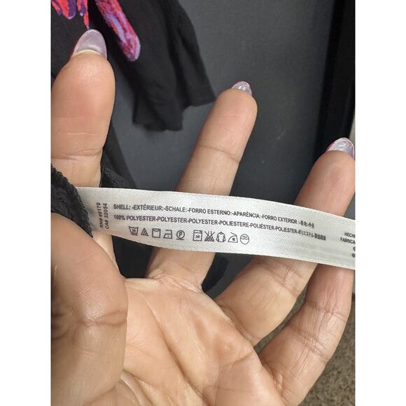 Intimately Free People Womens Floral Symphony Bell Sleeve Slip Tunic Dress XS/TP - Picture 7 of 11